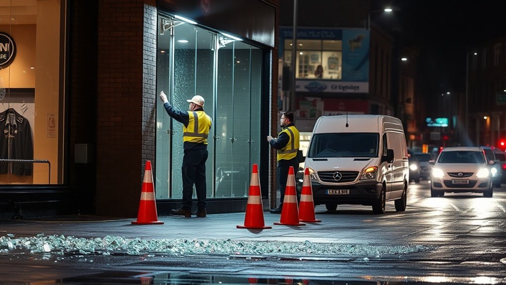 Emergency Glazing Oxlease