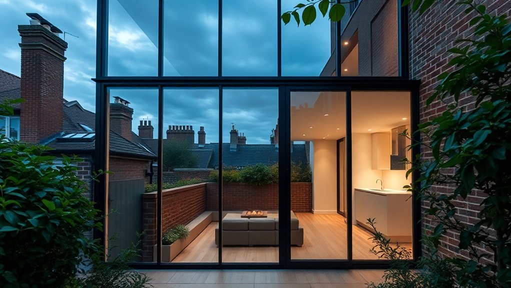 Glass Extension Walls Hatfield