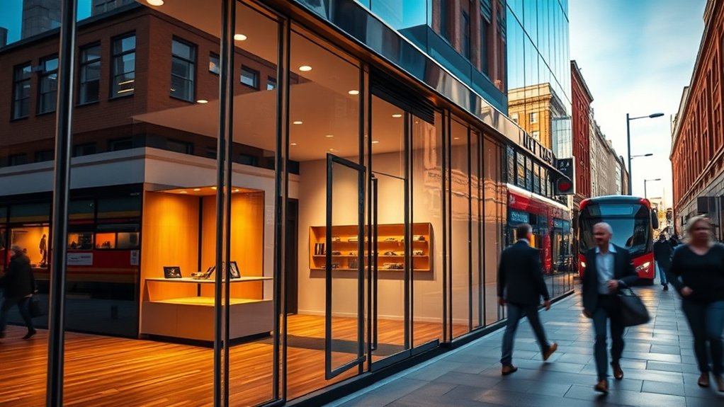 Shop Front Glazing Birchwood