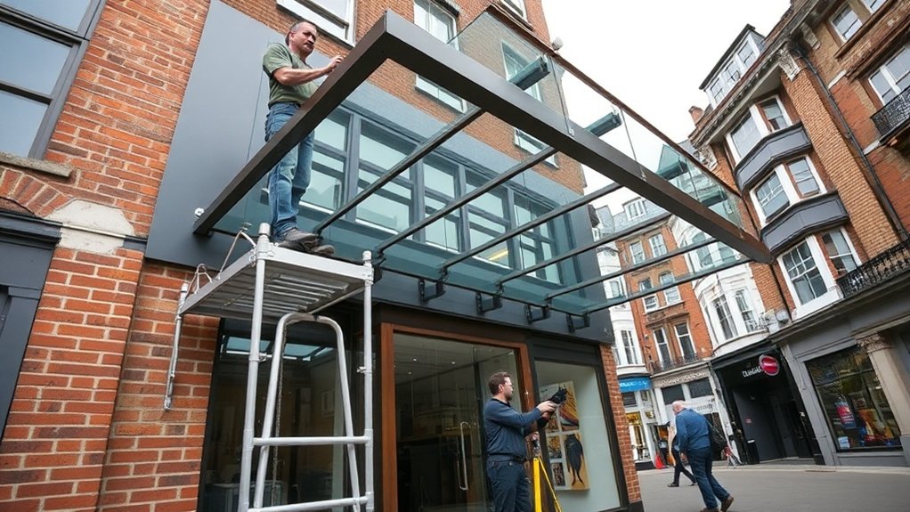 Shopfront Canopy Hatfield