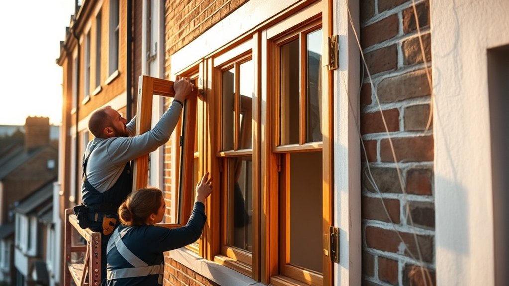 Wooden Window Installation Hatfield